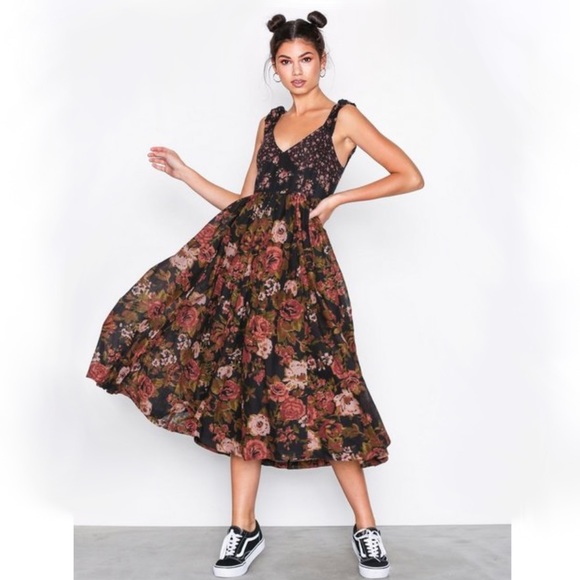 love you midi dress free people